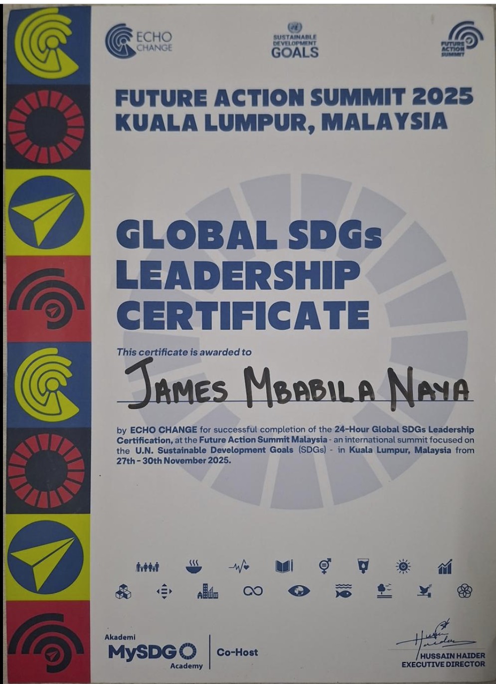 Global SDGs Leadership Certificate